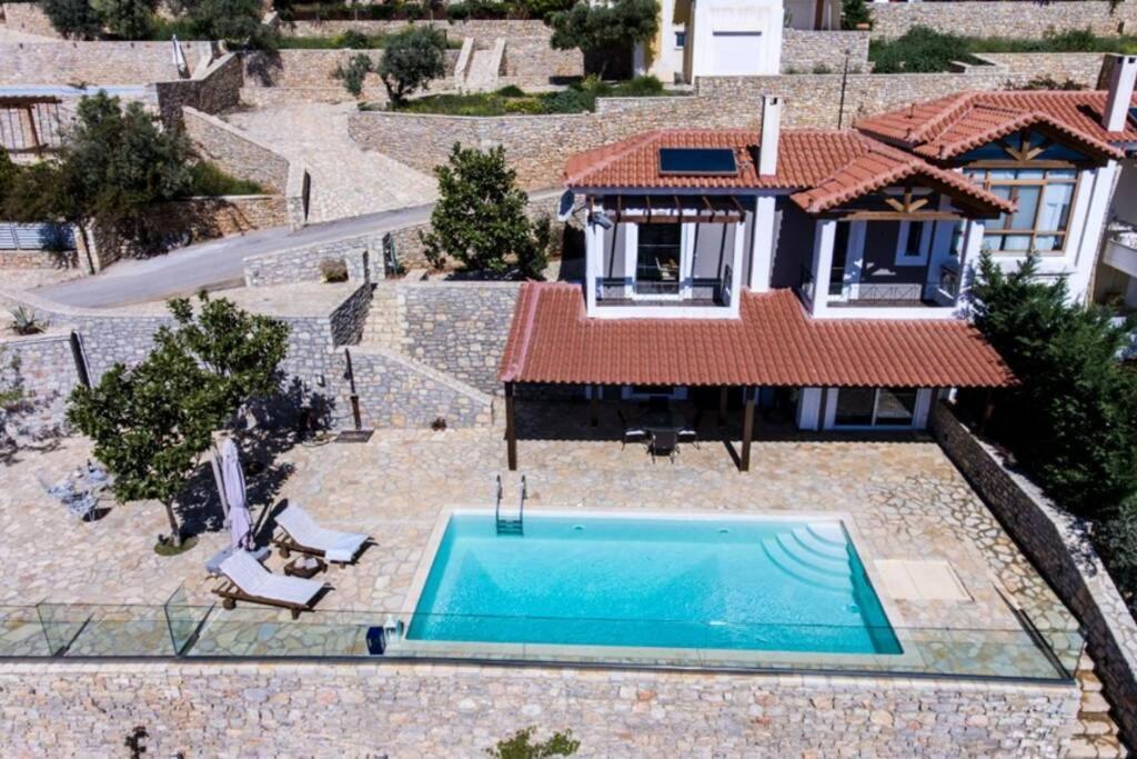 Kivérion Apollo Romantic Sea View Villa מראה חיצוני תמונה