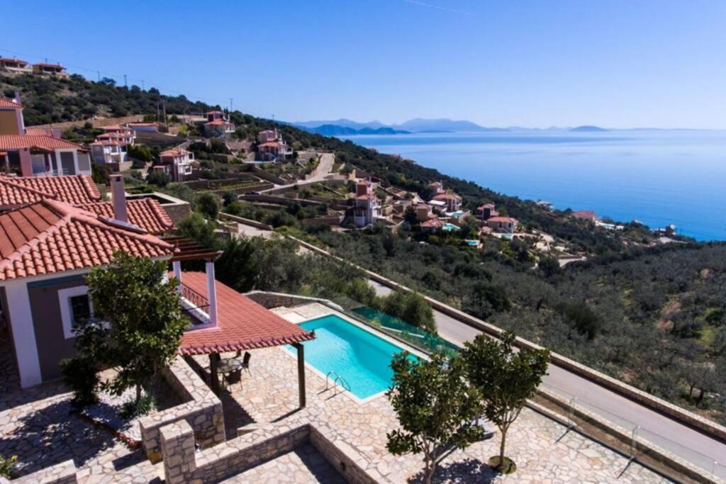 Kivérion Apollo Romantic Sea View Villa מראה חיצוני תמונה