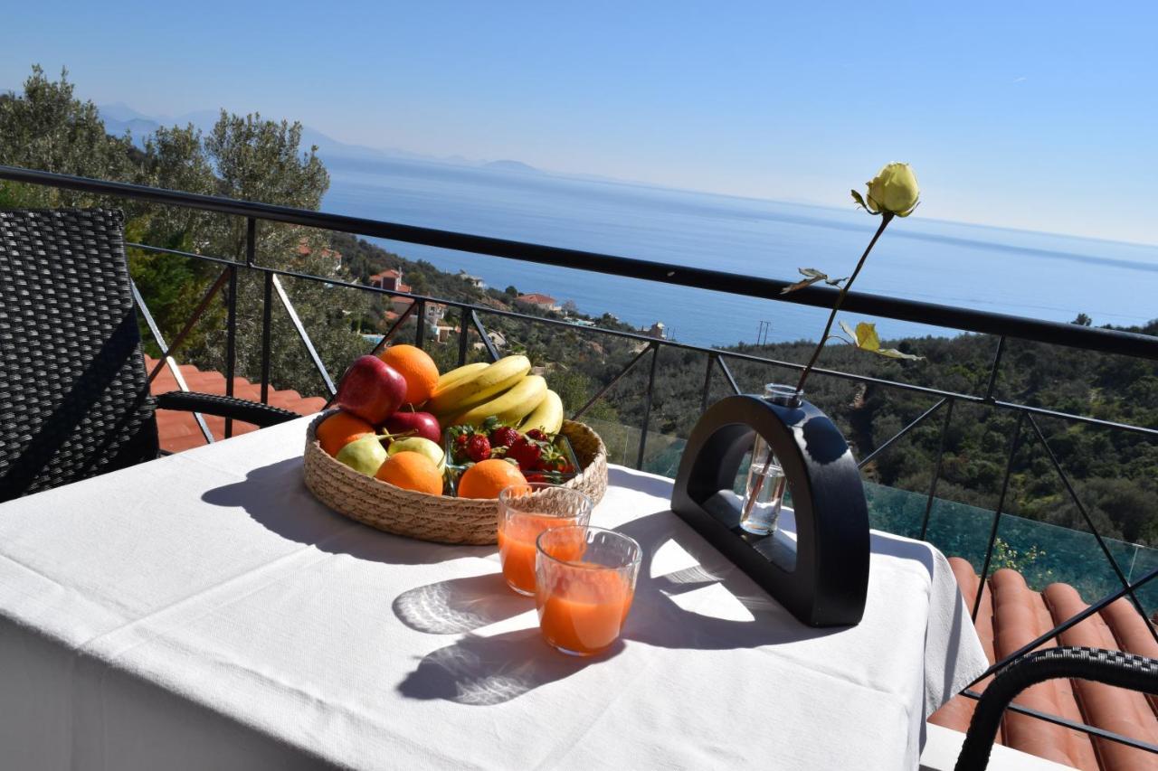 Kivérion Apollo Romantic Sea View Villa מראה חיצוני תמונה