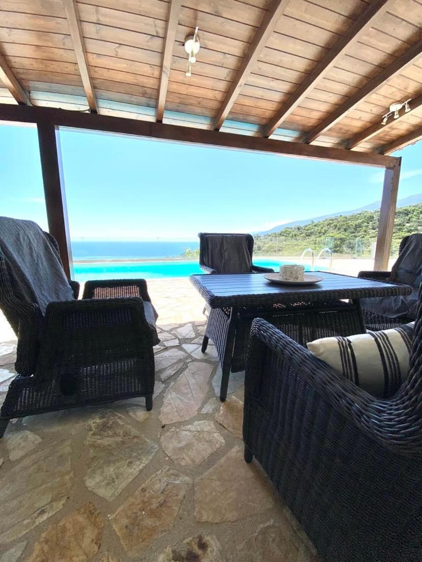 Kivérion Apollo Romantic Sea View Villa מראה חיצוני תמונה